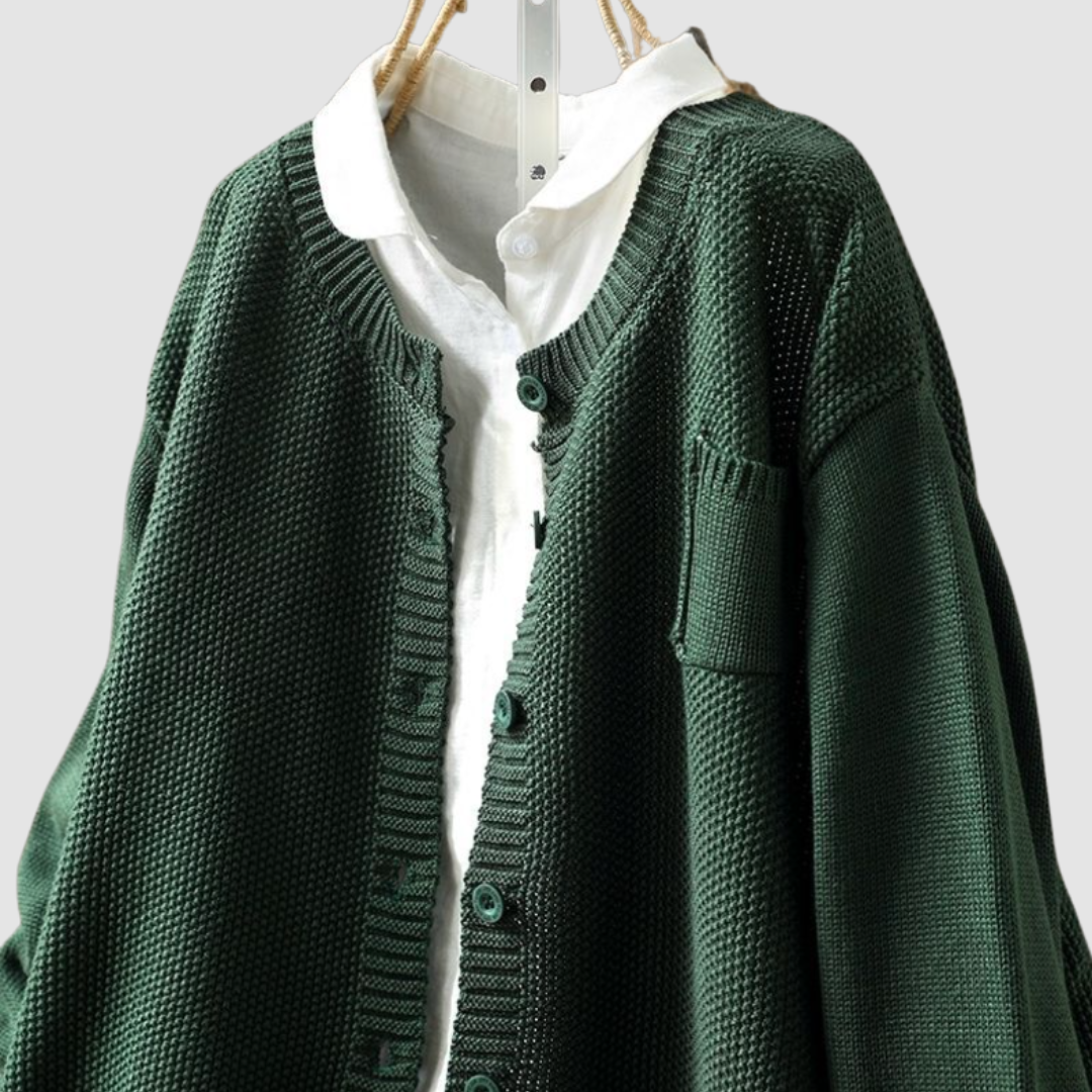 Women’s Button-Up Knitted Cardigan
