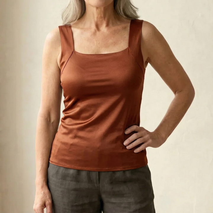Women’s Built-In Bra Vest Top
