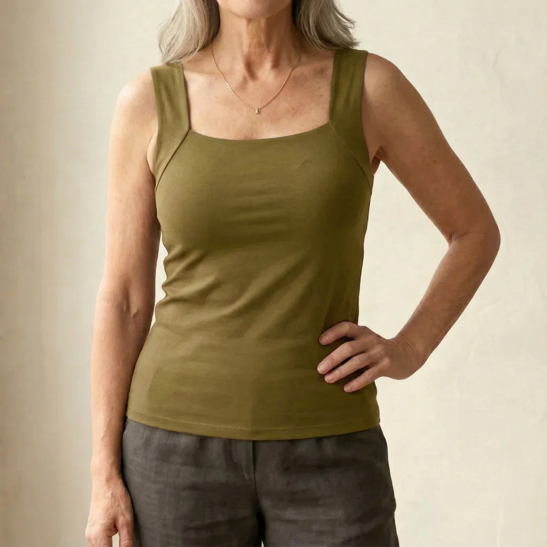 Women’s Built-In Bra Vest Top