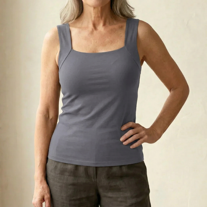 Women’s Built-In Bra Vest Top