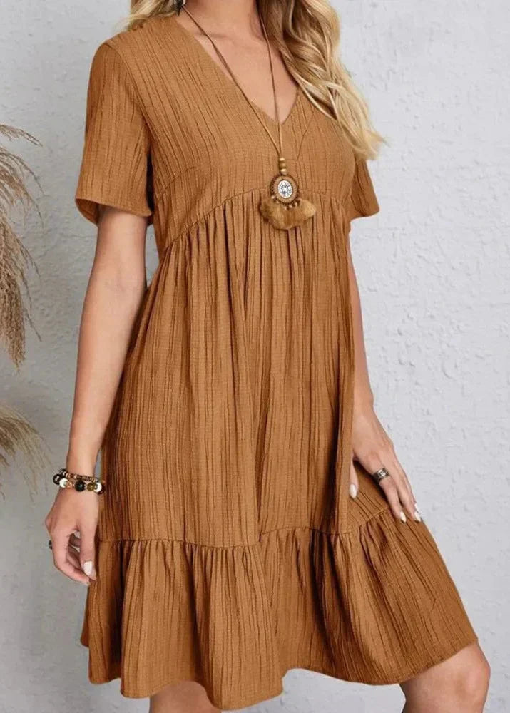 ENORA | FIGURE-FLATTERING ELEGANT DRESS