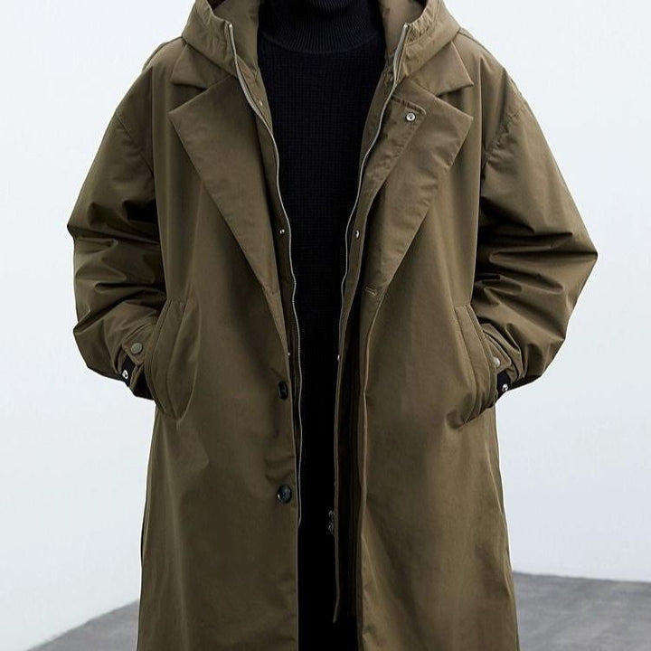 Men’s Hooded Longline Parka