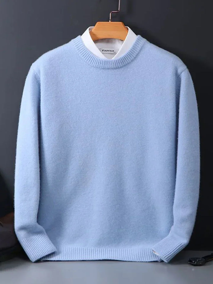 Men’s Soft-Knit Crew-Neck Jumper