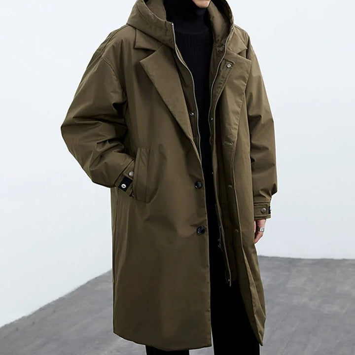 Men’s Hooded Longline Parka