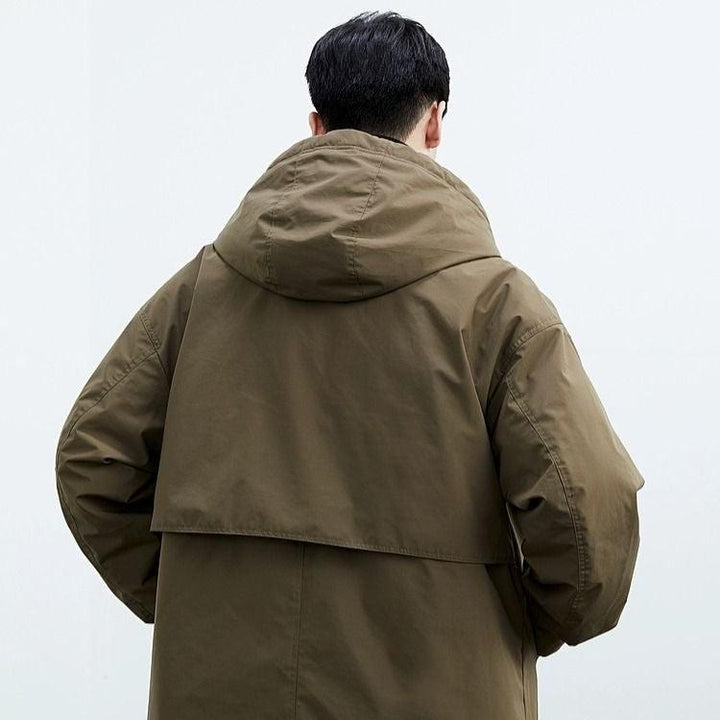 Men’s Hooded Longline Parka
