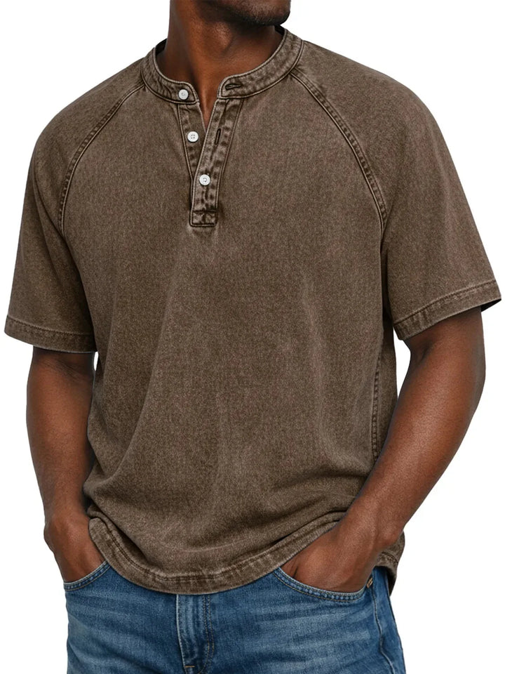 Leblanc™ | Vintage Button-Up Shirt for Men