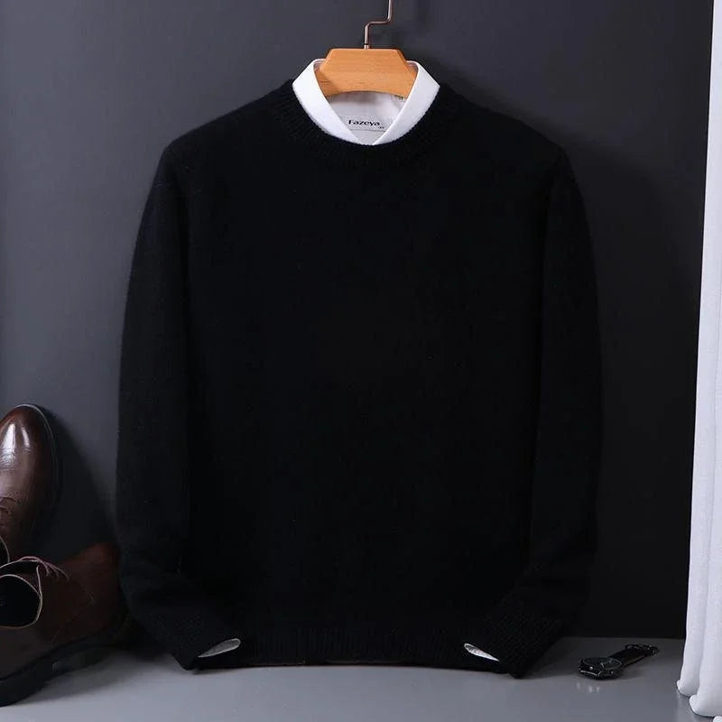 Men’s Soft-Knit Crew-Neck Jumper