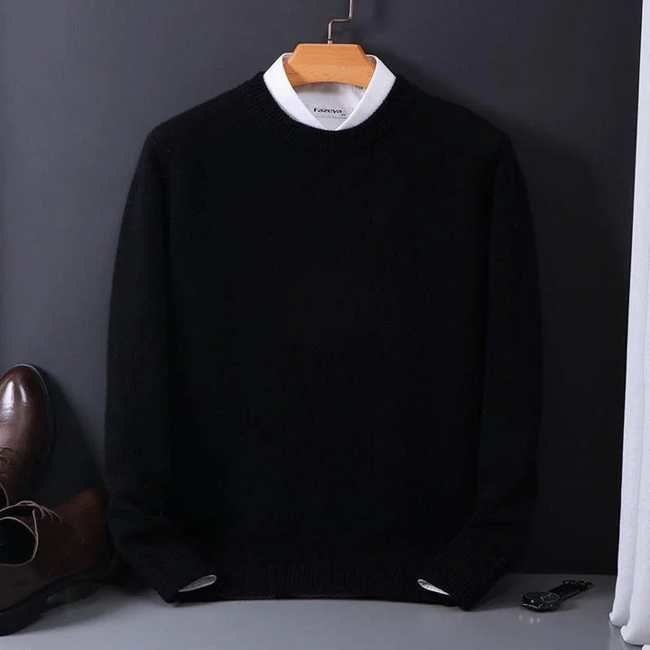Men’s Soft-Knit Crew-Neck Jumper