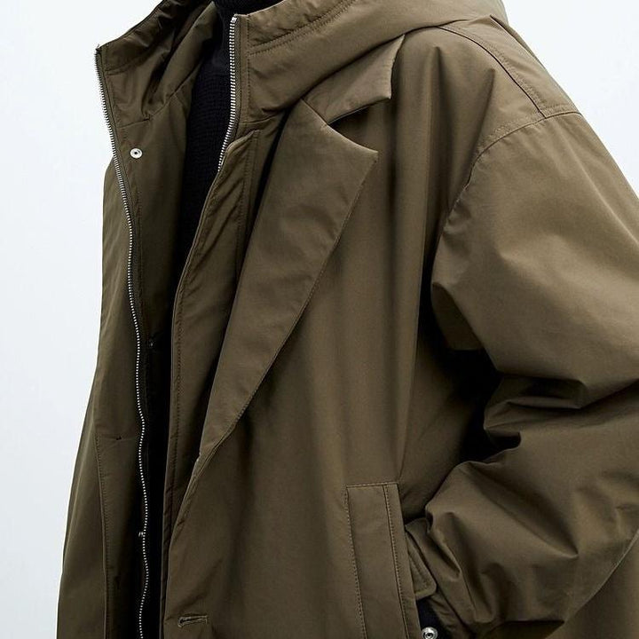 Men’s Hooded Longline Parka