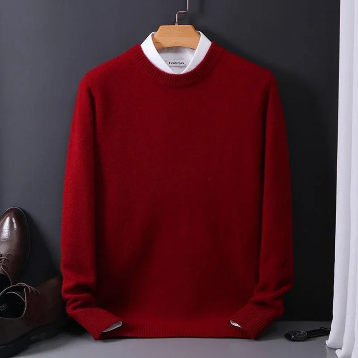 Men’s Soft-Knit Crew-Neck Jumper