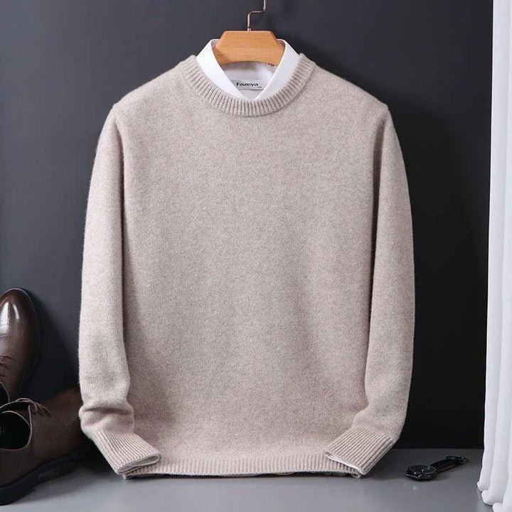 Men’s Soft-Knit Crew-Neck Jumper