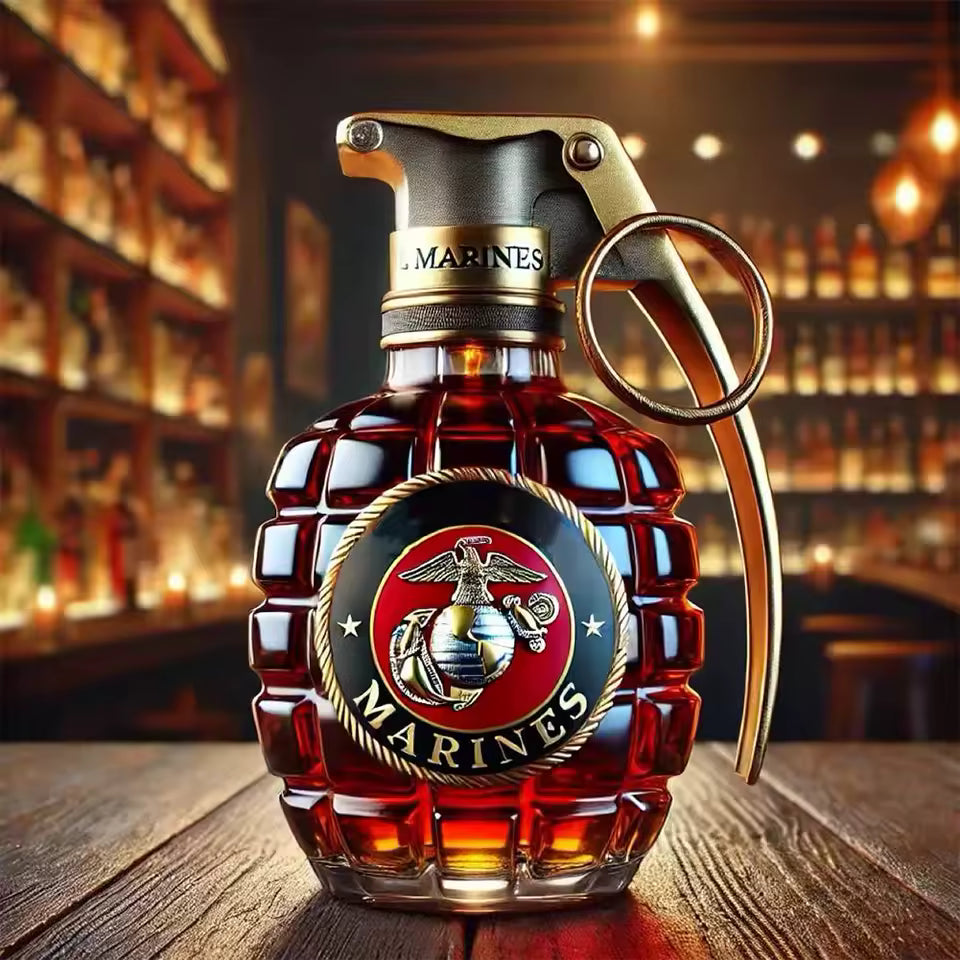 Whiskey Bottle - Pomegranate Edition