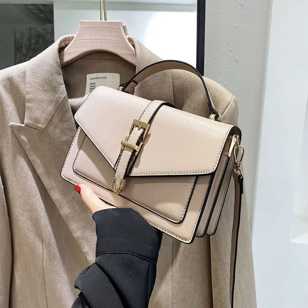 Lina | Never Search Again — Classic Leather Shoulder Bag