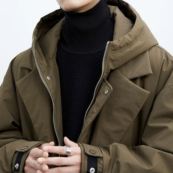 Men’s Hooded Longline Parka