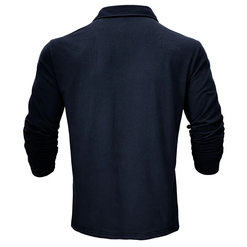 Men’s Long-Sleeve Polo Shirt