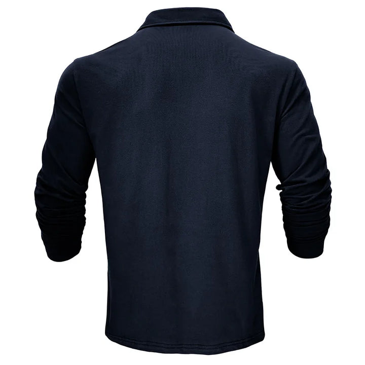 Men’s Long-Sleeve Polo Shirt