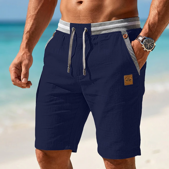 Lewis | Men's Lightweight Linen Summer Shorts