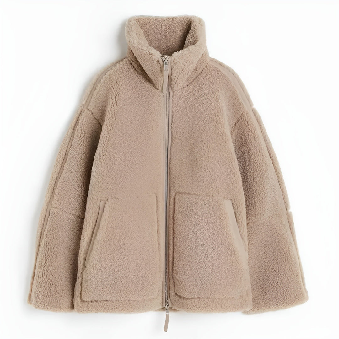 Women’s Zip-Up Teddy Jacket