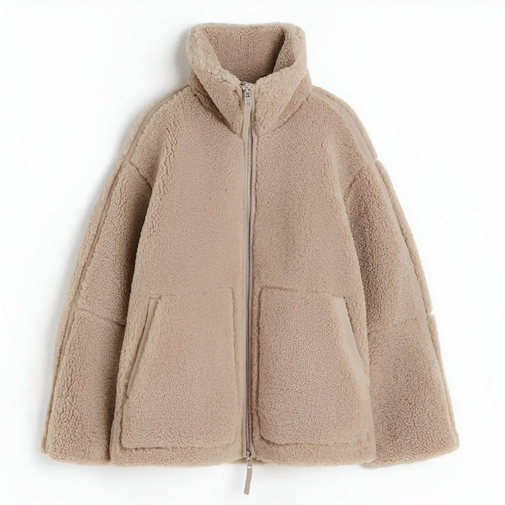 Women’s Zip-Up Teddy Jacket