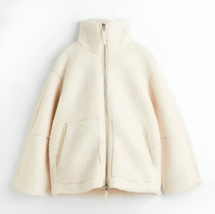 Women’s Zip-Up Teddy Jacket
