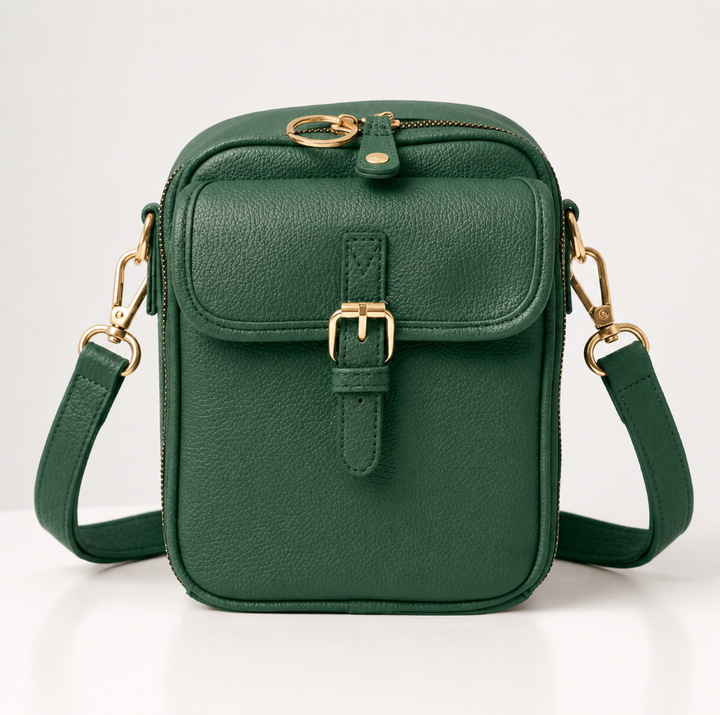Sienna Mini-Messenger - Red
