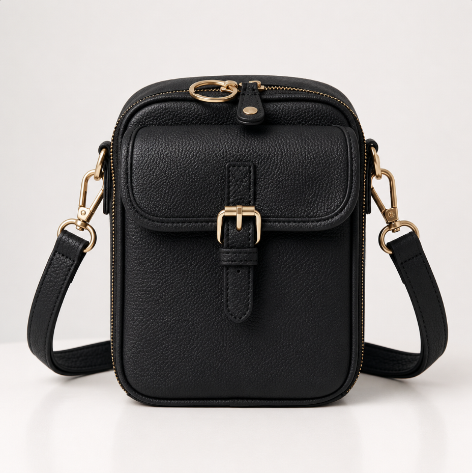 Sienna Mini-Messenger - Navy