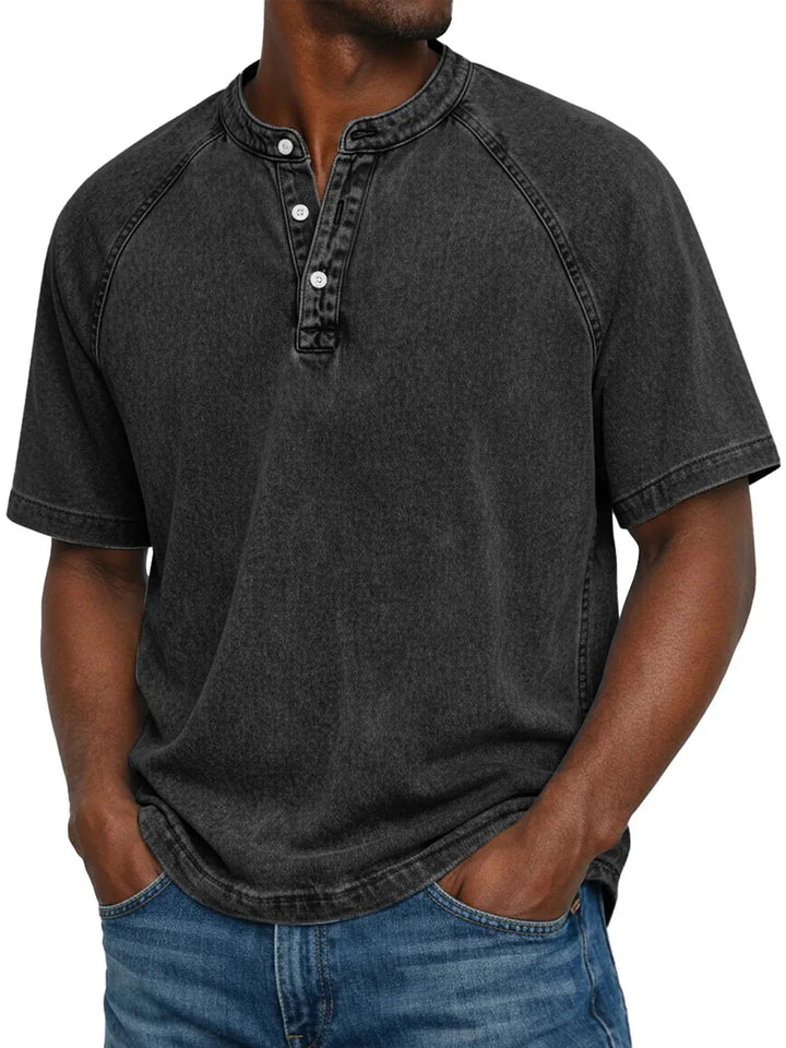 Leblanc™ | Vintage Button-Up Shirt for Men