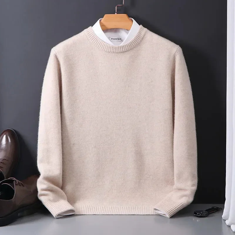 Men’s Soft-Knit Crew-Neck Jumper