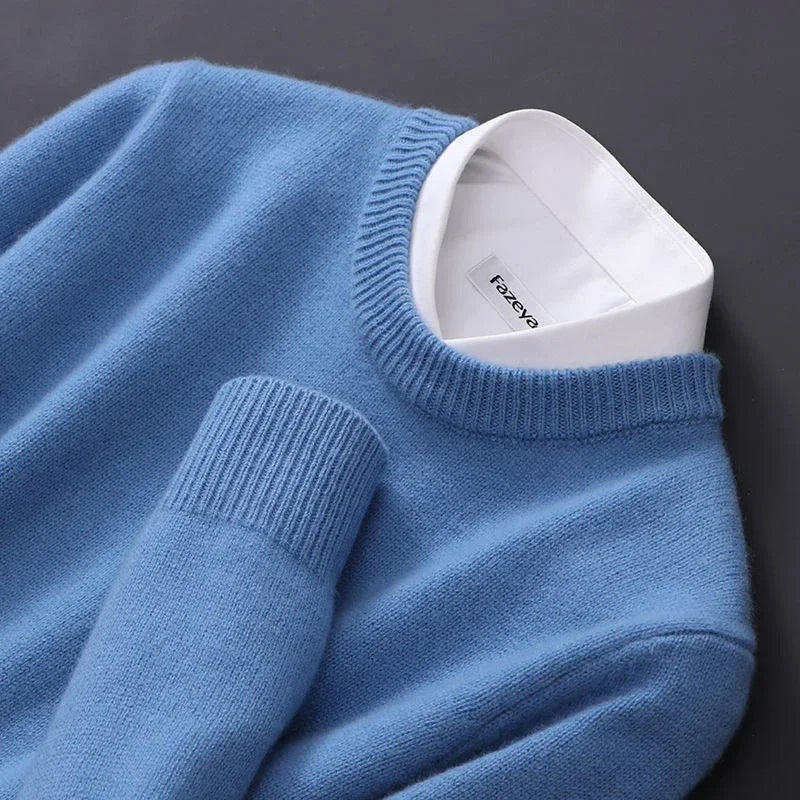 Men’s Soft-Knit Crew-Neck Jumper