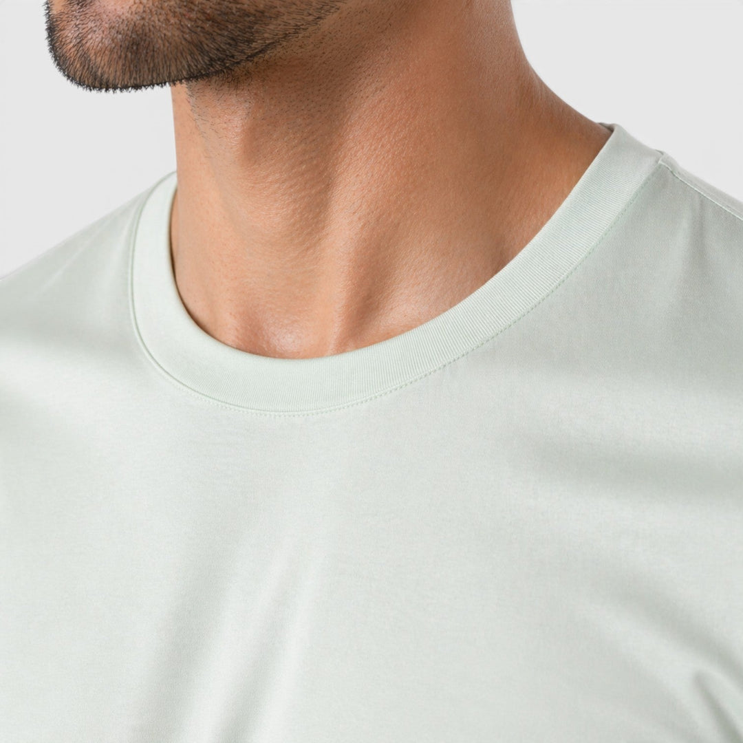 Men's Ice Silk Crew Neck T-Shirt