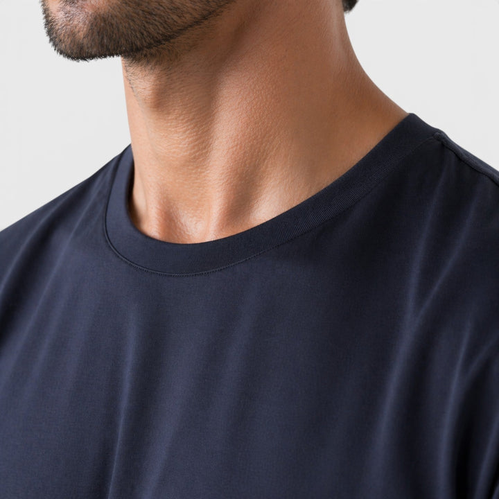 Men's Ice Silk Crew Neck T-Shirt