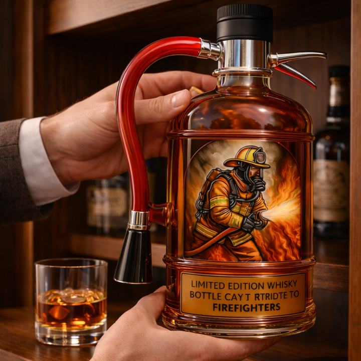 Whiskey Bottle - Fire Extinguisher Edition