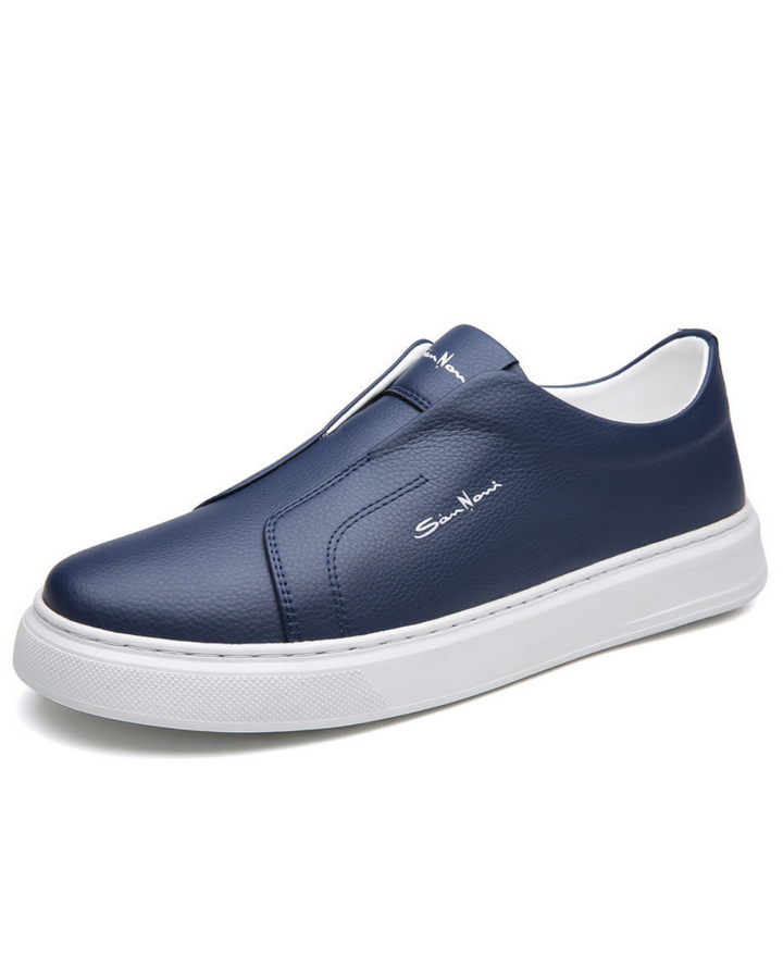 Leather Slip-On Shoes