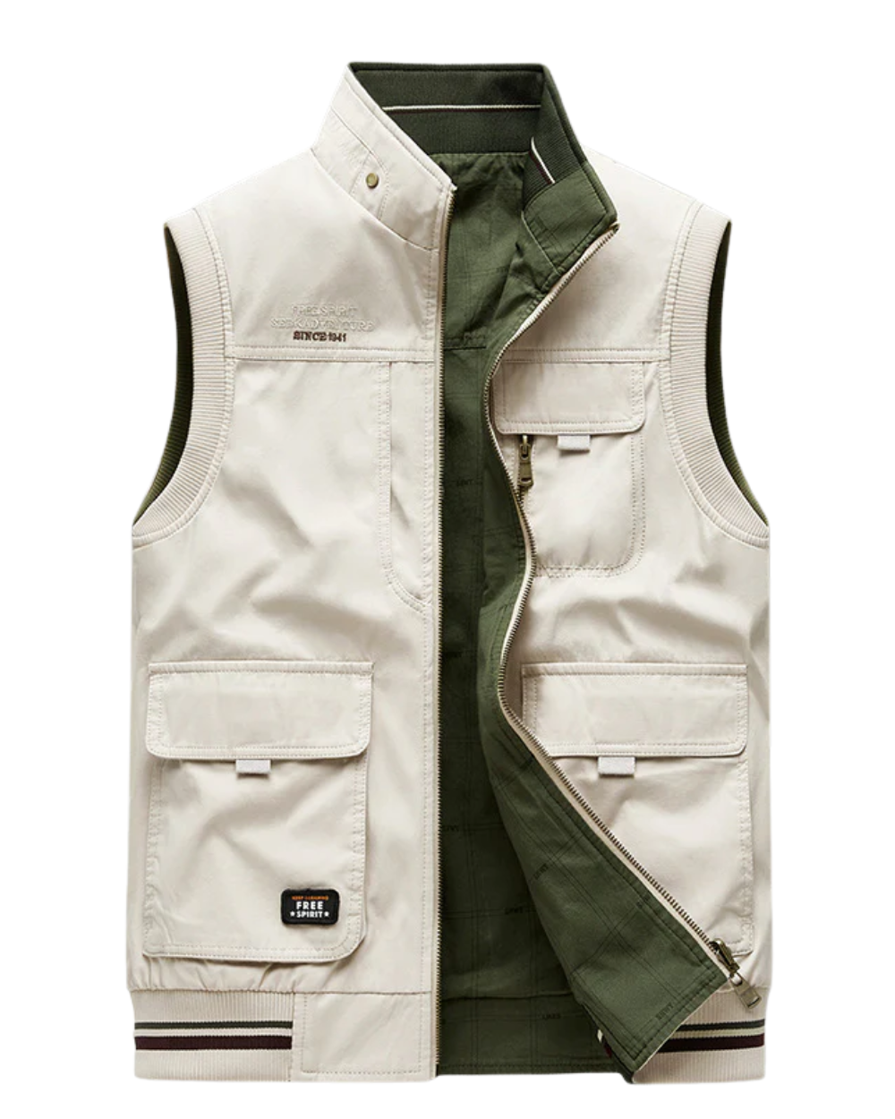 Men’s Multi-Pocket Utility Gilet