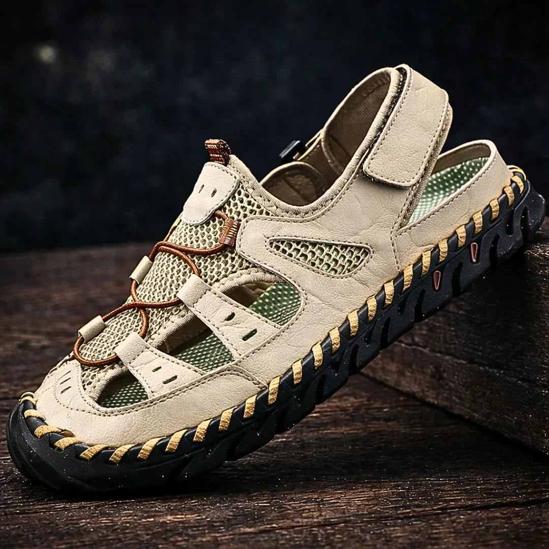 Clara Moretti | Leather Sandals with Support