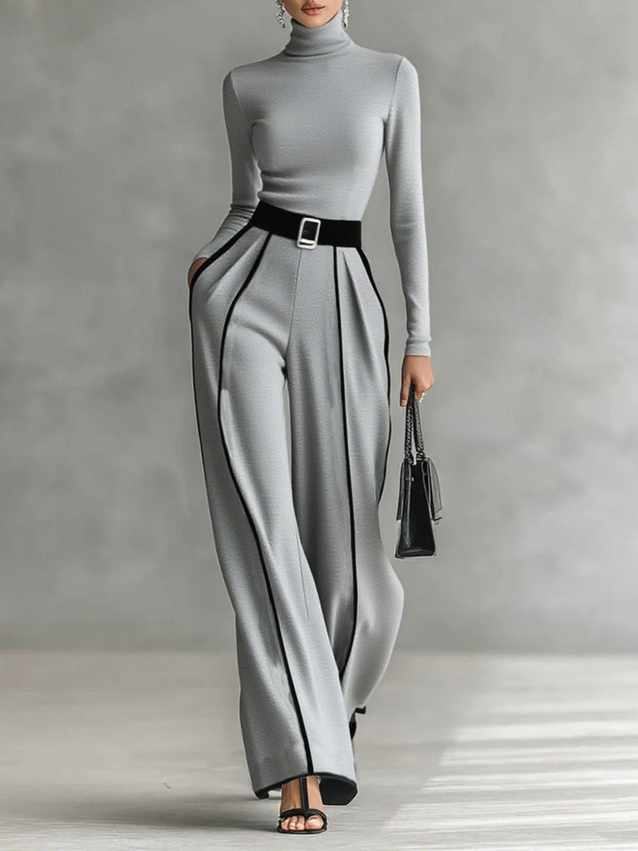 Vera™ | Elegant set with contrasting detail