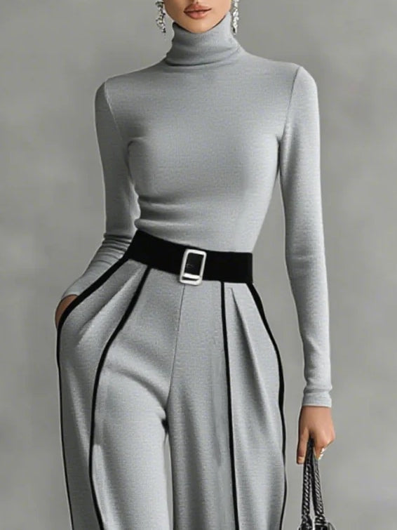 Vera™ | Elegant set with contrasting detail