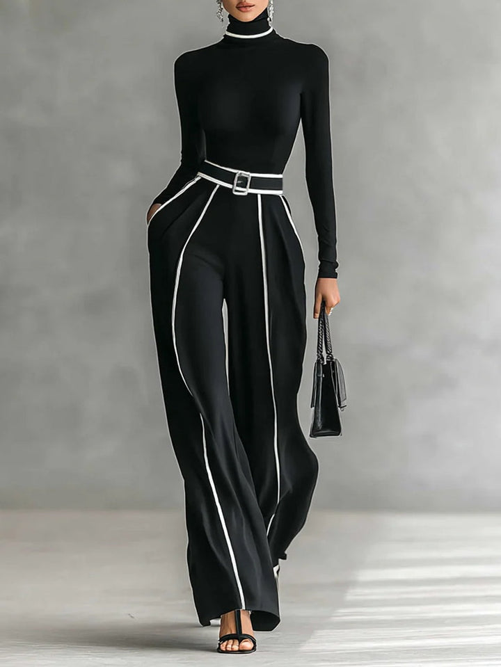 Vera™ | Elegant set with contrasting detail