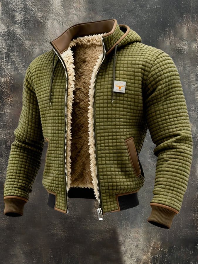 Men’s Borg-Lined Winter Jacket