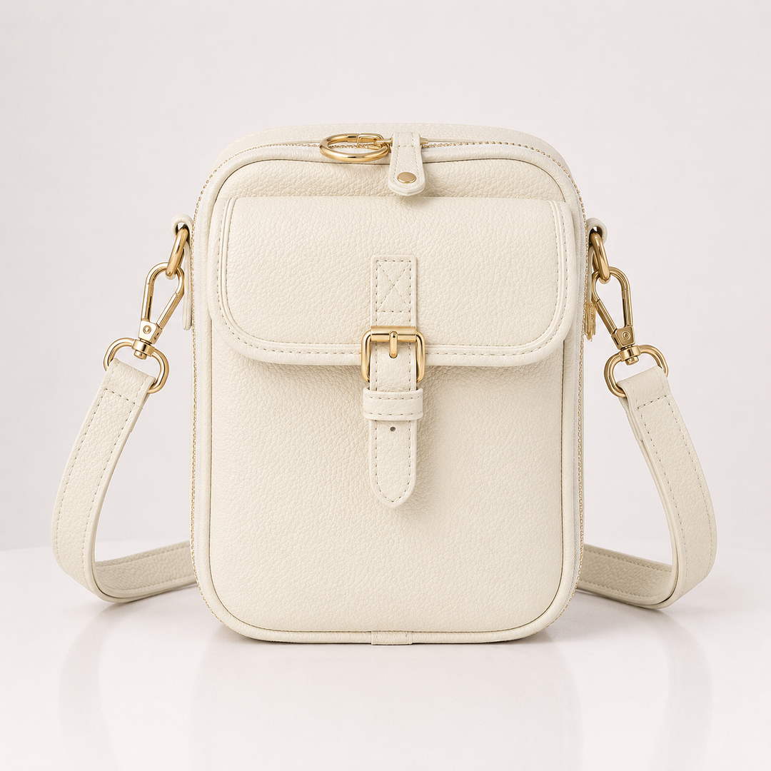 Sienna Mini-Messenger - Cognac
