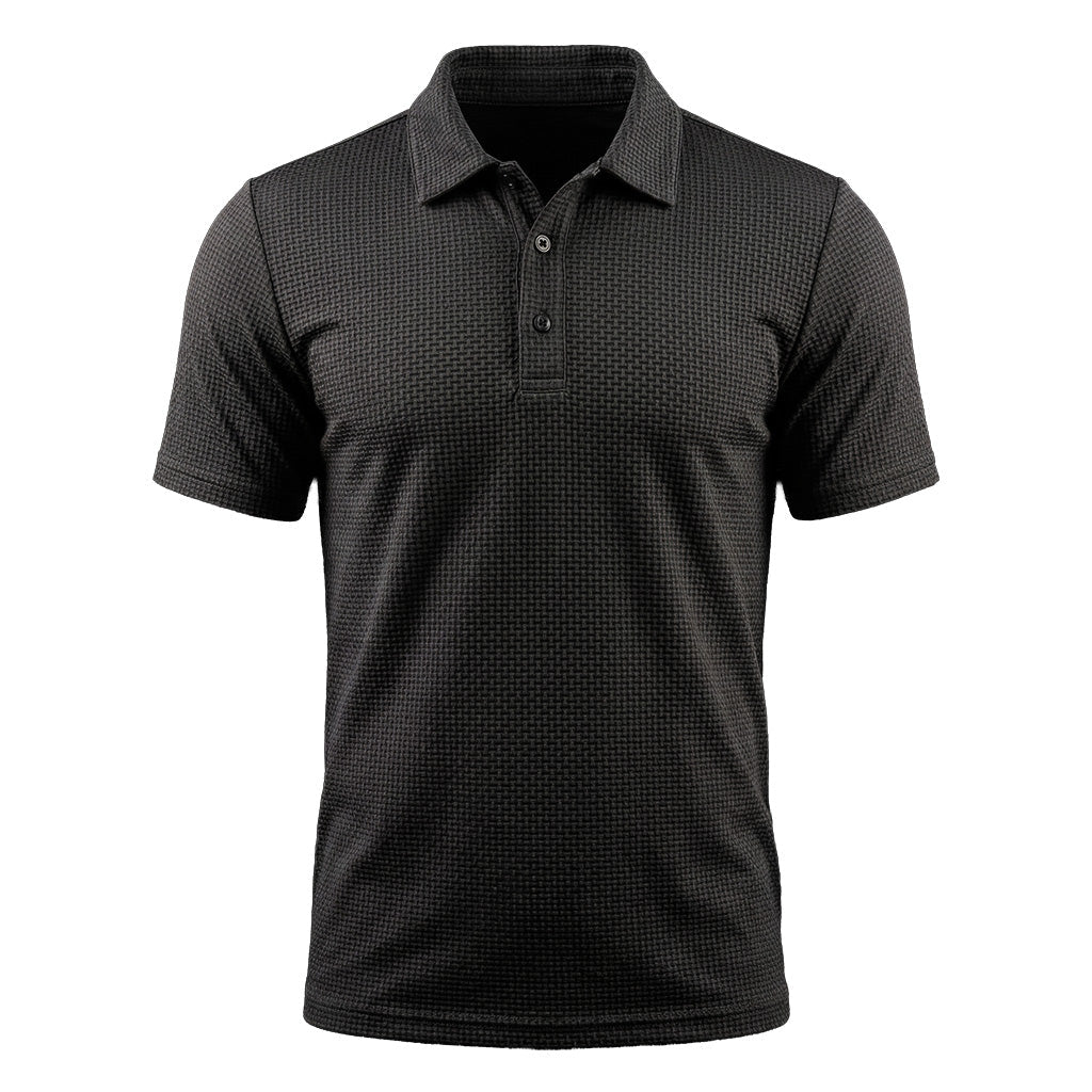 Men’s Silk Short-Sleeve Polo Shirt