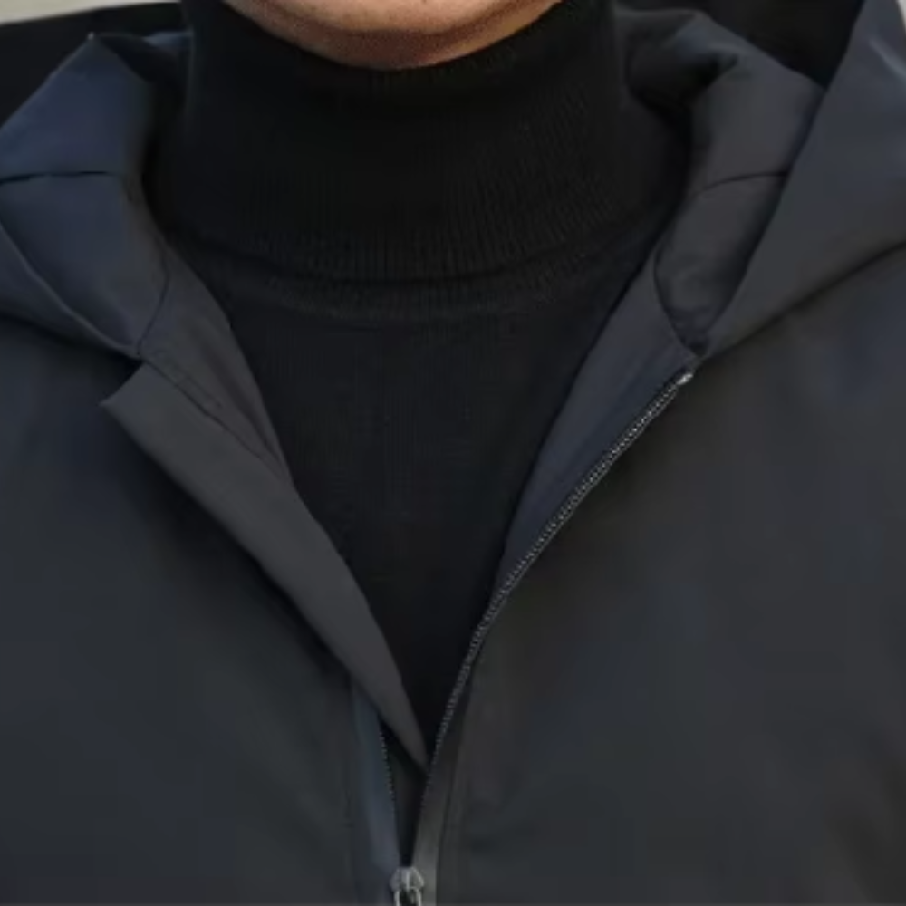 Men’s Quilted-Lined Hooded Parka