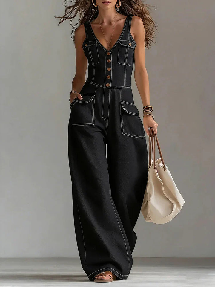 Sophie | Relaxed Wide-Leg Jumpsuit