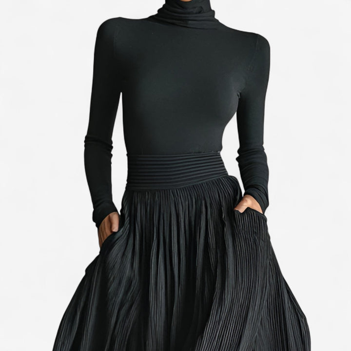 Alessia | High-Waisted Maxi Dress
