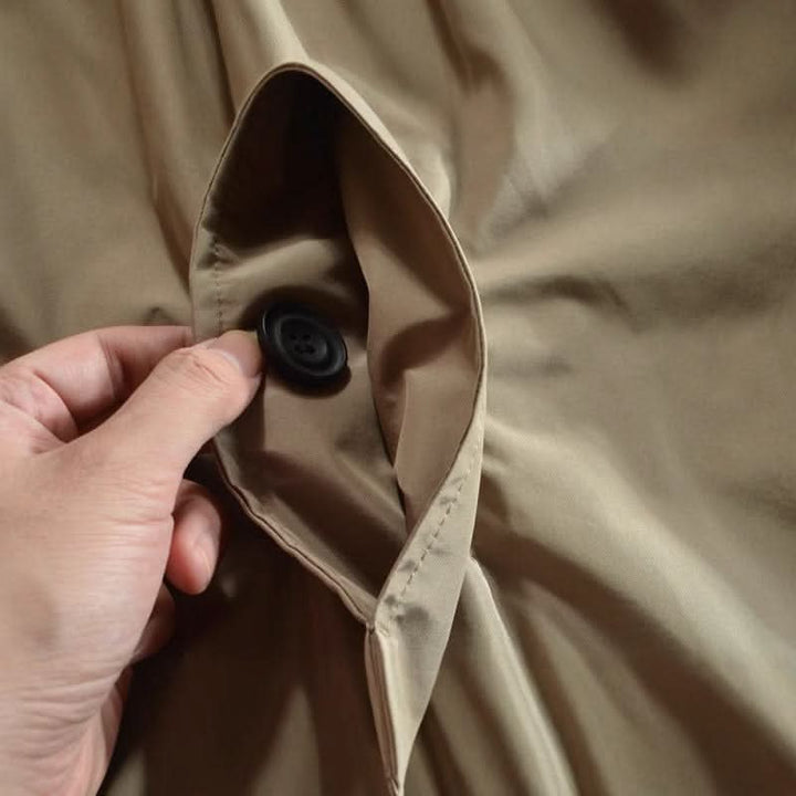 Men’s Lightweight Button-Up Coat