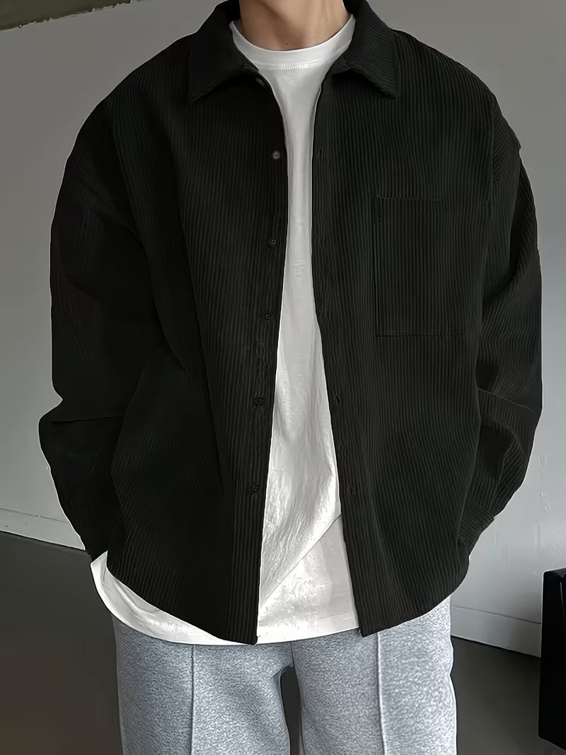 Men’s Oversized Corduroy Overshirt