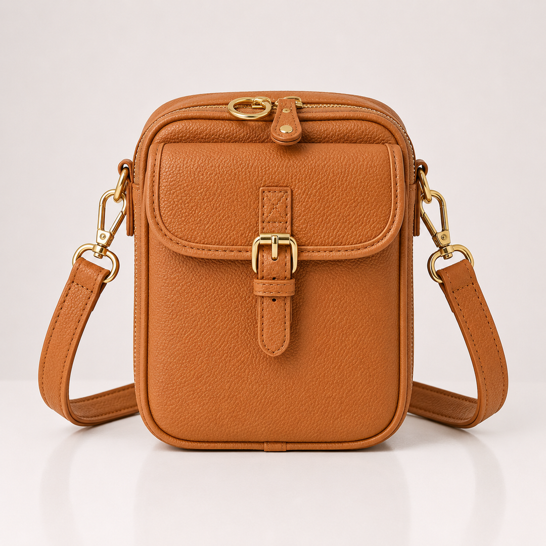 Sienna Mini-Messenger - Beige