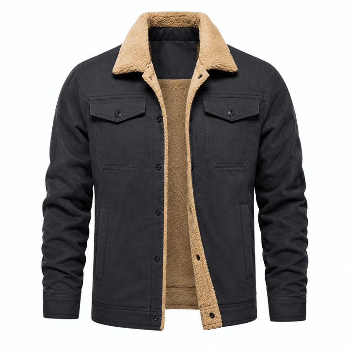 Men’s Fleece-Lined Trucker Jacket