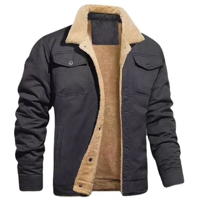 Men’s Fleece-Lined Trucker Jacket