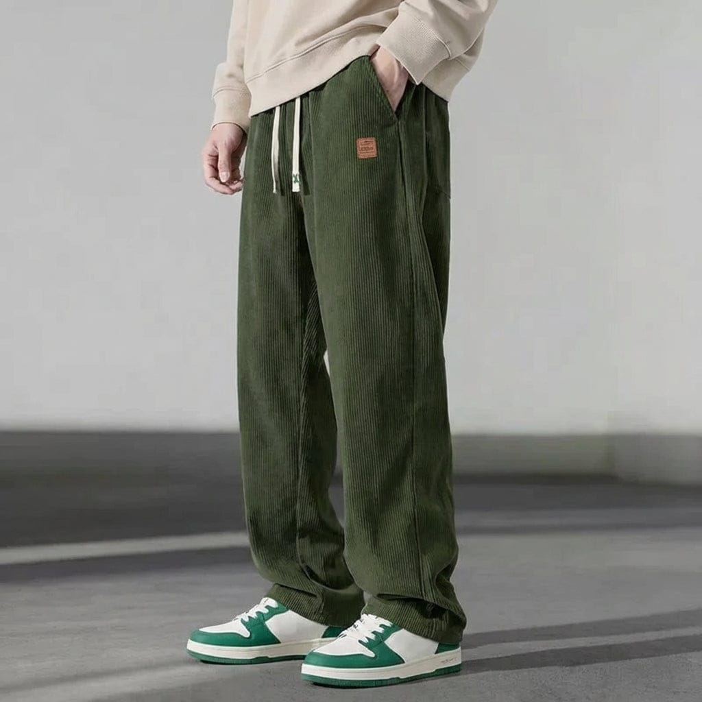 Men’s Relaxed-Fit Corduroy Joggers